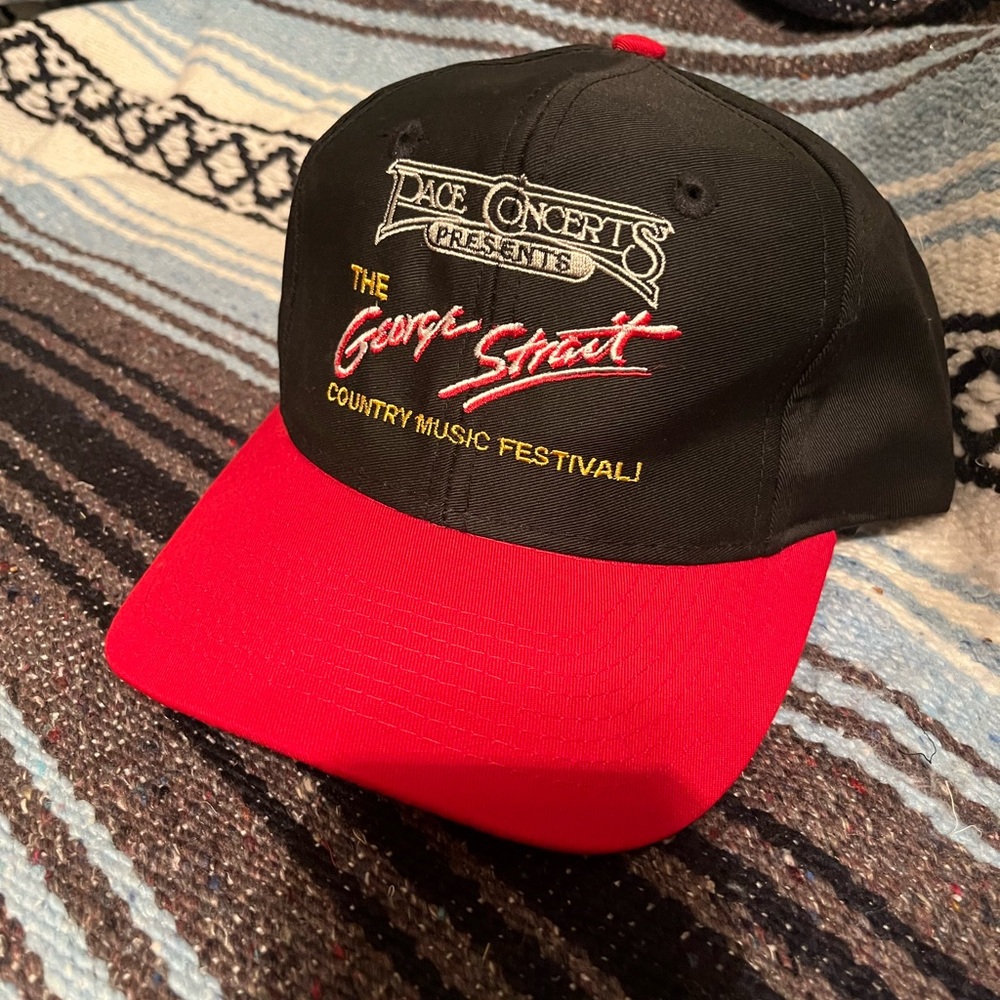 George Strait 1st music festival cap unworn